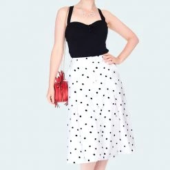 Ghouls Just Wanna Have Sun VOODOO VIXEN AVA CROSS STRAP HALTER TOP