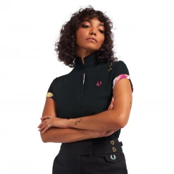 FRED PERRY AMY WINEHOUSE CONTRAST TRIM PIQUE POLO SHIRT Apparel
