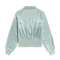 What's New FRED PERRY SATIN HARRINGTON JACKET STARLIGHT