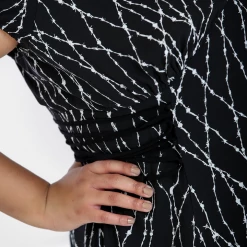 HELL BUNNY BARBED WIRE MINI DRESS