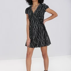 HELL BUNNY BARBED WIRE MINI DRESS