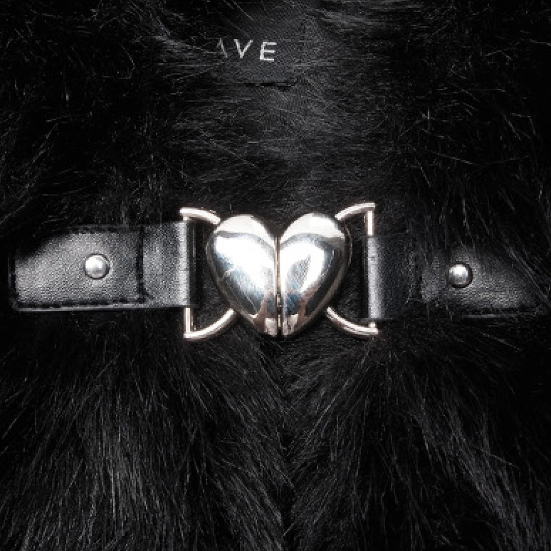 PunkRave Apparel PUNK RAVE FAUX FUR SHORT COAT