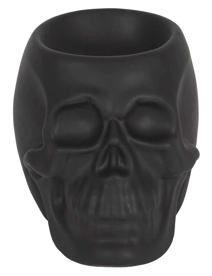 None Back In Stock BLACK SKULL OIL BURNER