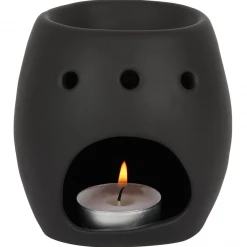 None Back In Stock BLACK SKULL OIL BURNER