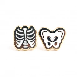 LUXCUPS CREATIVE BONE BUDS EARRINGS Accessories