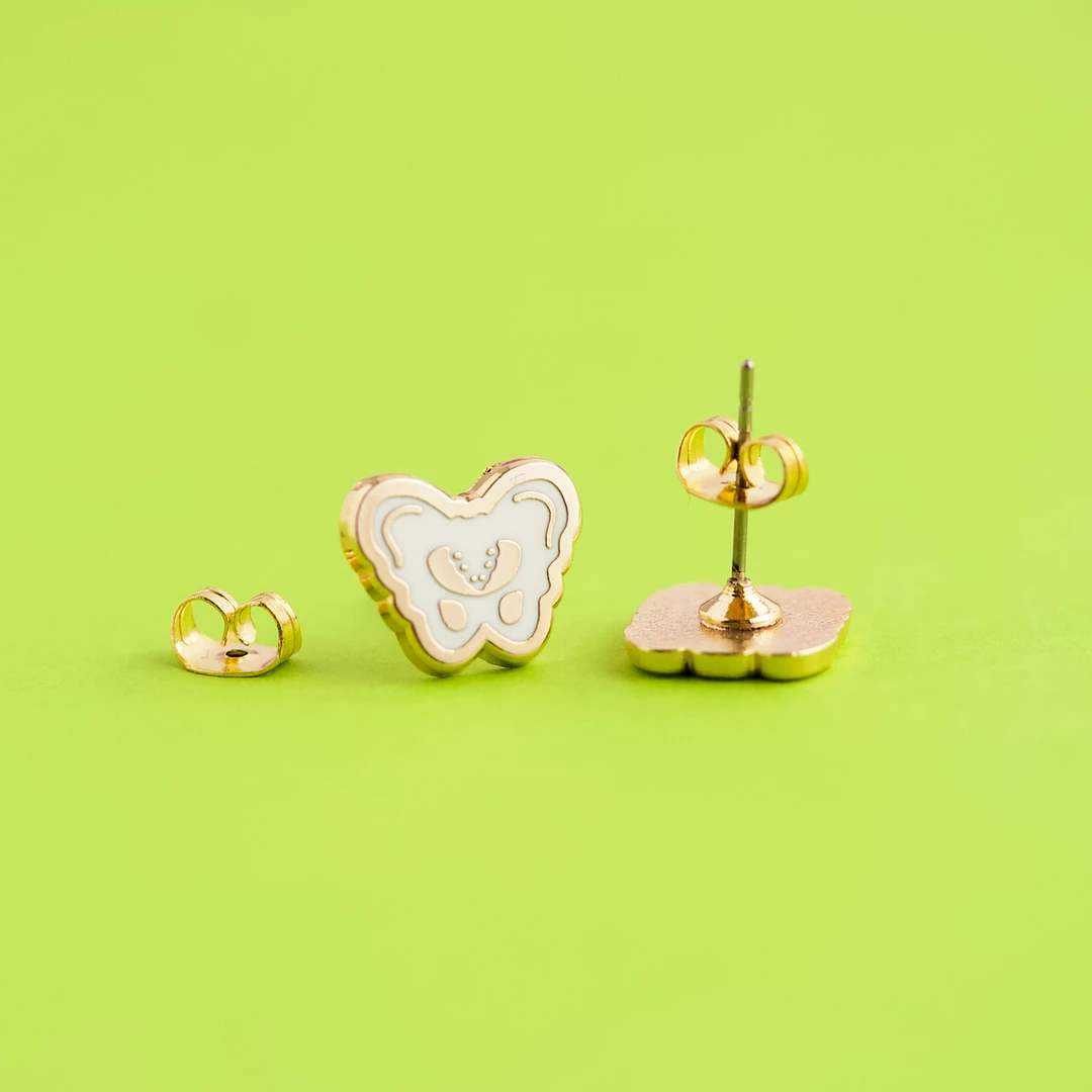 LUXCUPS CREATIVE BONE BUDS EARRINGS Accessories