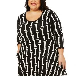 SOURPUSS MISS BONES LOW-BACK DRESS Shop Sour+Plus