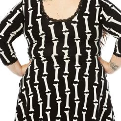 SOURPUSS MISS BONES LOW-BACK DRESS Shop Sour+Plus