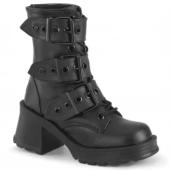 Footwear DEMONIA BRATTY LACE UP ANKLE BOOTS