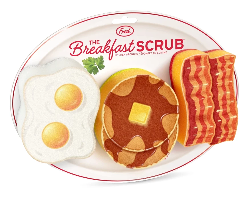 None Back In Stock THE BREAKFAST SCRUB SPONGES