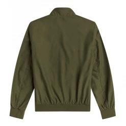 What's New FRED PERRY BRENTHAM JACKET MILITARY GREEN