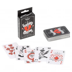 None BROKEN HEARTS PLAYING CARDS