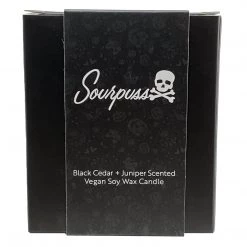 SOURPUSS HALLOWEEN PUMPKIN CAT CANDLE Haunted Homewares