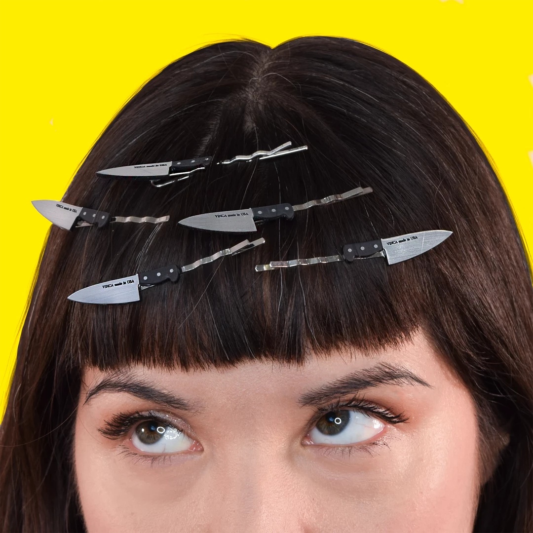 Vinca Back In Stock CHEF'S KNIFE BOBBY PINS