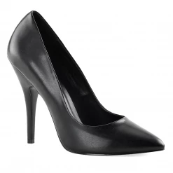 None Footwear CLASSIC POINTED TOE PUMP BLACK