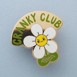 Accessories THESE THINGS CRANKY CLUB ENAMEL PIN