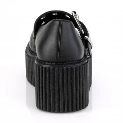 DEMONIA PLATFORM MARY JANE CREEPER BLACK