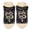 FOOTCLOTHES DANGER NOODLE SNAKE ANKLE SOCKS Back In Stock
