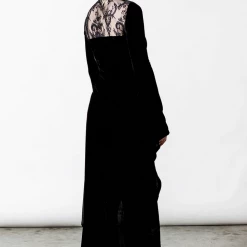 KILLSTAR DAWN MAXI DRESS BLACK