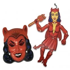 RETRO A GO GO DEVIL GIRL MINI MONSTER Homewares