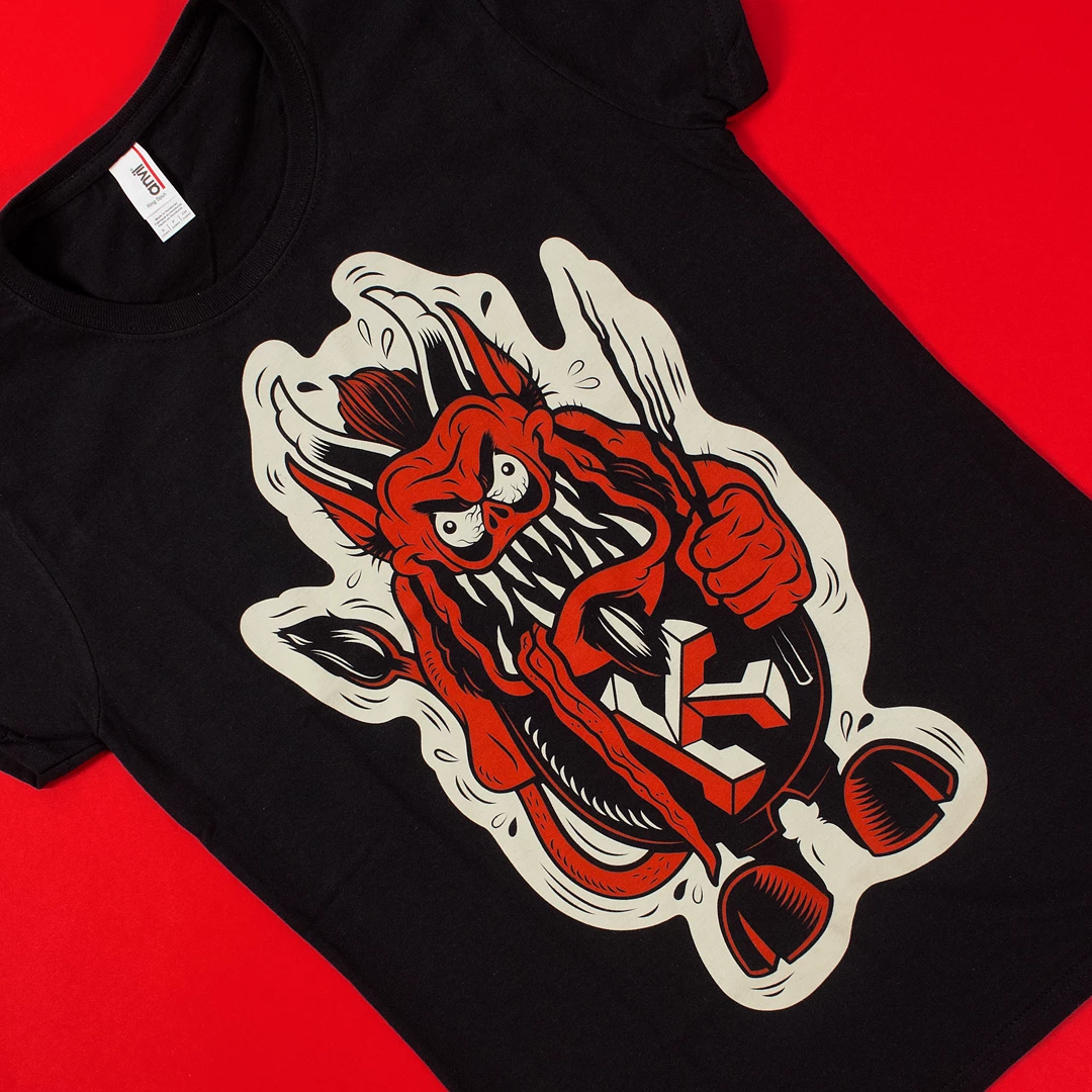 Dumb Junk By Nik Scarlett DUMB JUNK GROSS VOM KRAMPFINK TEE