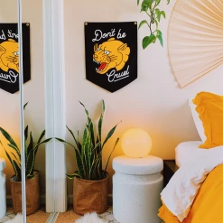 OXFORD PENNANT DON'T BE CRUEL CAMP FLAG Homewares