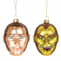 None Homewares JEKYLL & HYDE GLASS ORNAMENT
