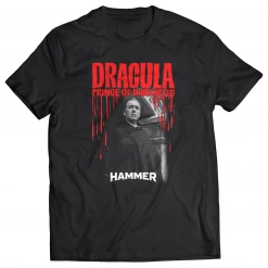 Graphic Tees HAMMER FILMS: DRACULA: PRINCE OF DARKNESS PORTRAIT T SHIRT Apparel