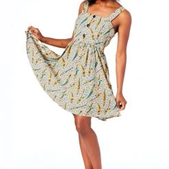 SOURPUSS DAGGERS GAUZY DRESS