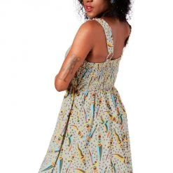 SOURPUSS DAGGERS GAUZY DRESS