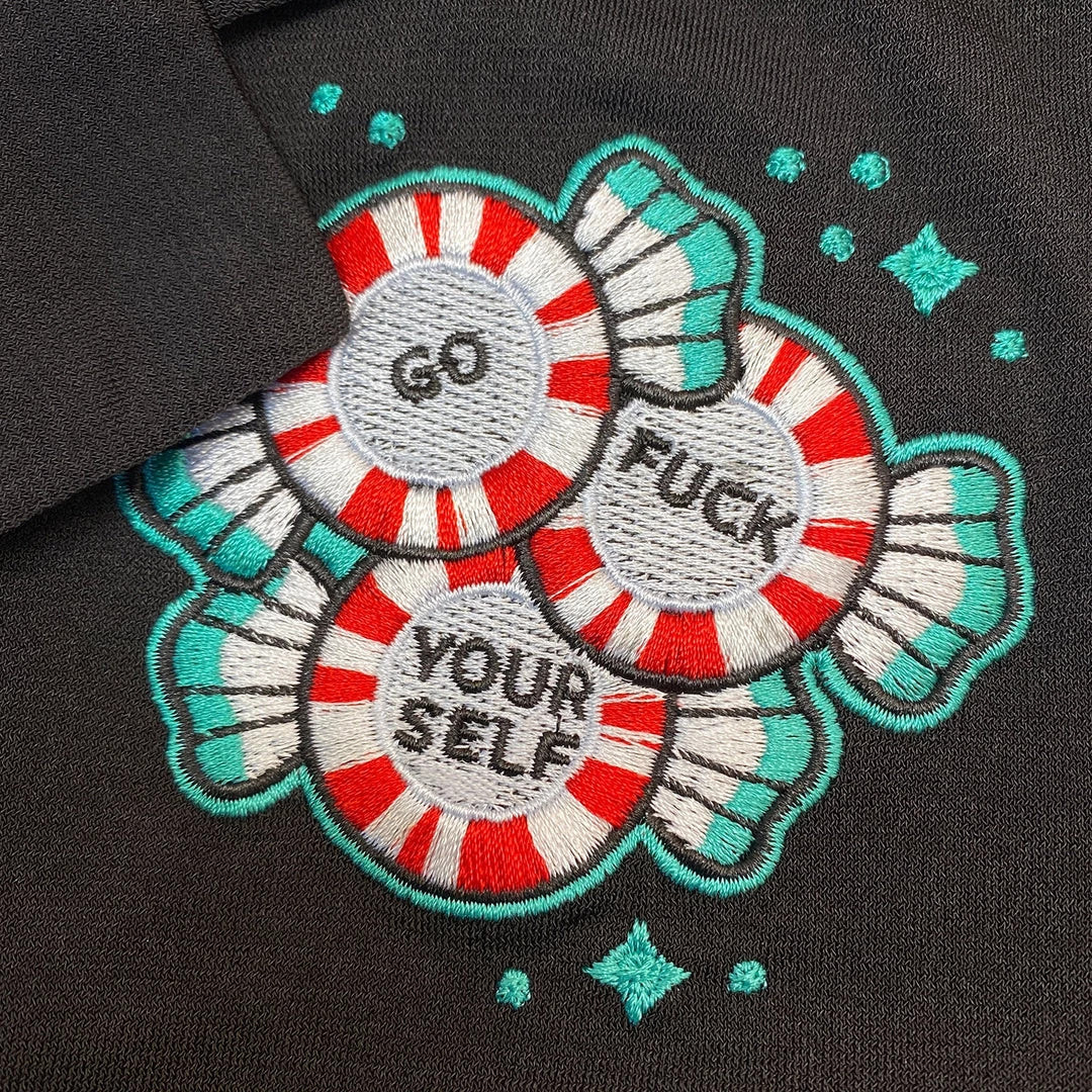 Shop Sourpuss SOURPUSS GFY CANDIES ROSIE DRESS