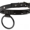 None Back In Stock ELEMENT BLACK HANGING RING SPIKE CHOKER