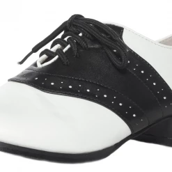 Bettie Page Shoes ELLIE SADDLE SHOE HEELS Footwear
