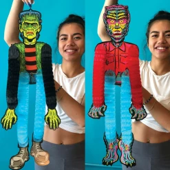 Homewares RETRO A GO GO PARTY KILLERS DECORATIONS CRANKY FRANKIE & SHOCK WOLF