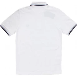 FRED PERRY TWIN TIPPED POLO SHIRT WHITE/ICE/NAVY Apparel
