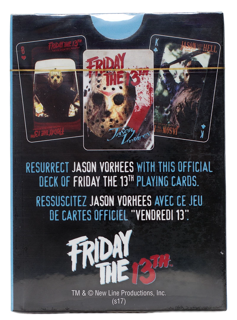None FRIDAY THE 13TH PLAYING CARDS Lifestyle