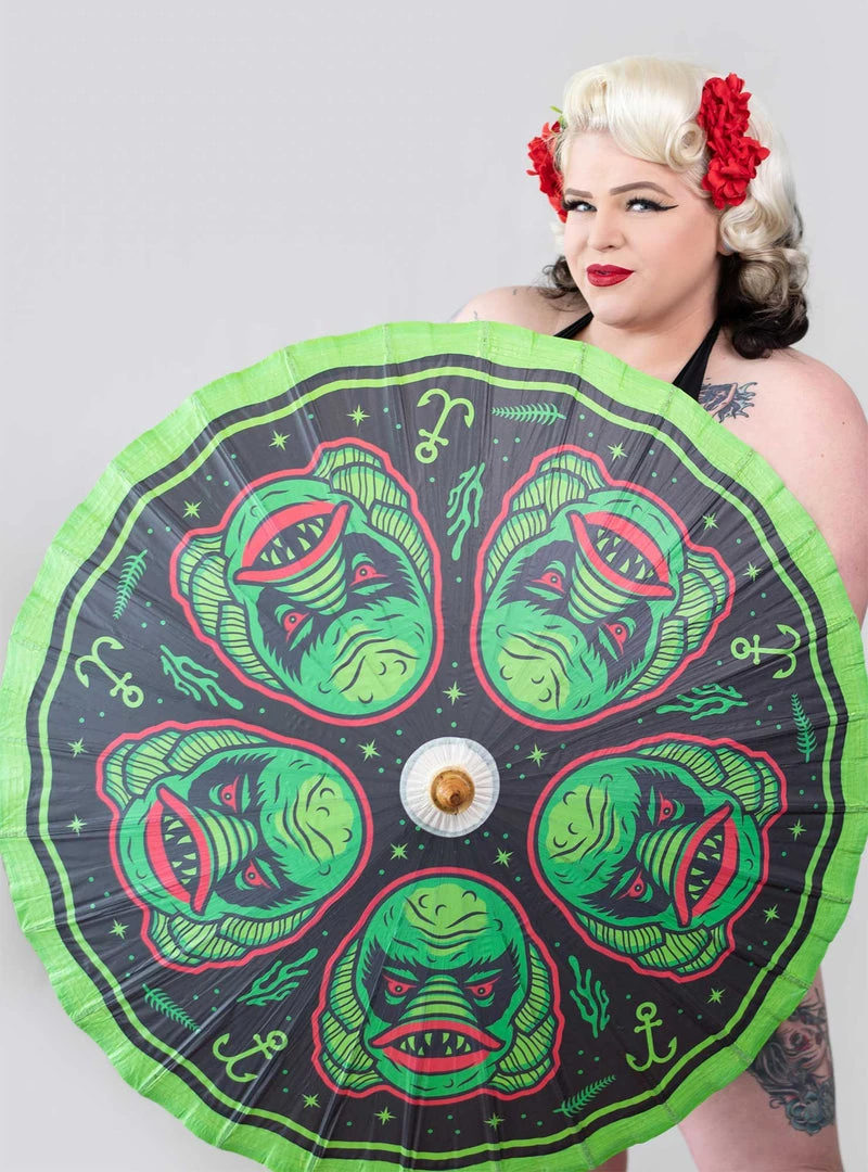 Ghouls Just Wanna Have Sun SOURPUSS CREATURE PARASOL