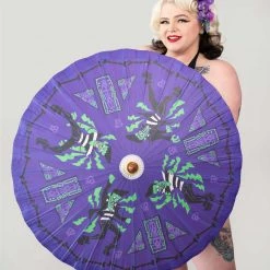 SOURPUSS FRANKIE A GO GO PARASOL Ghouls Just Wanna Have Sun