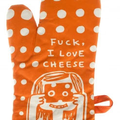 Blue Q F*CK, I LOVE CHEESE OVEN MITT
