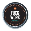 WHISKEY RIVER SOAP CO. F*CK WORK EMERGENCY AMBIANCE TIN SOY CANDLE Homewares