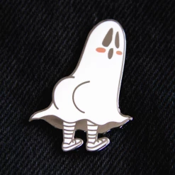 ECTOGASM BOOTY GHOST ENAMEL PIN What's New