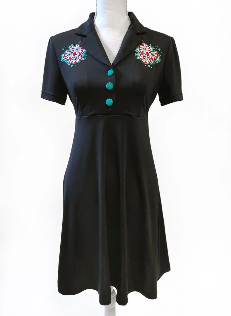 Shop Sourpuss SOURPUSS GFY CANDIES ROSIE DRESS