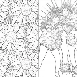 None THE ART OF COLORING: THE GOLDEN GIRLS COLORING BOOK Lifestyle