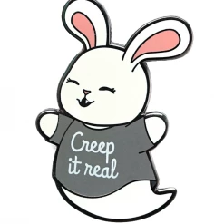 LUXCUPS CREATIVE CREEP IT REAL ENAMEL PIN Accessories
