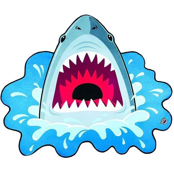 None GIANT SHARK BEACH BLANKET