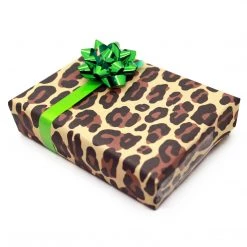 SOURPUSS LEOPARD GIFT WRAP SHEET Shop Sourpuss