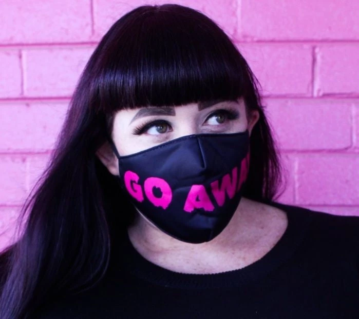 Shop Sourpuss SOURPUSS GO AWAY MASK