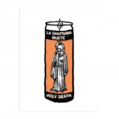 SMITTEN KITTEN GOOD FORTUNE PRAYER CANDLE CARD