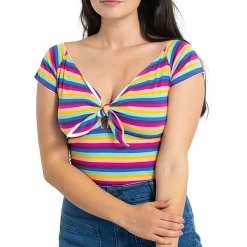 Shop Sour+Plus HELL BUNNY HARMONY TOP