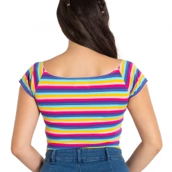 Shop Sour+Plus HELL BUNNY HARMONY TOP